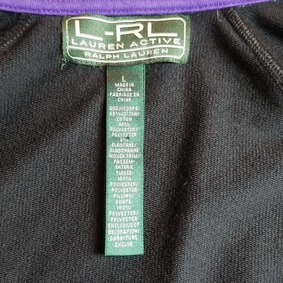 Ralph Lauren Active Zip Jacket Green L - Picture 8 of 8